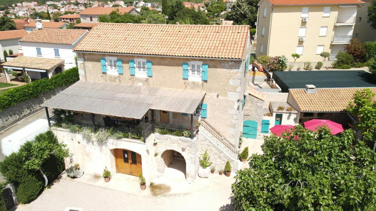 Villa Ca'Pietra, Rustic Stone House Malinska Exterior photo